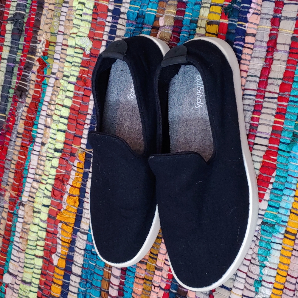 allbirds Women's Black Slip-On Sneakers